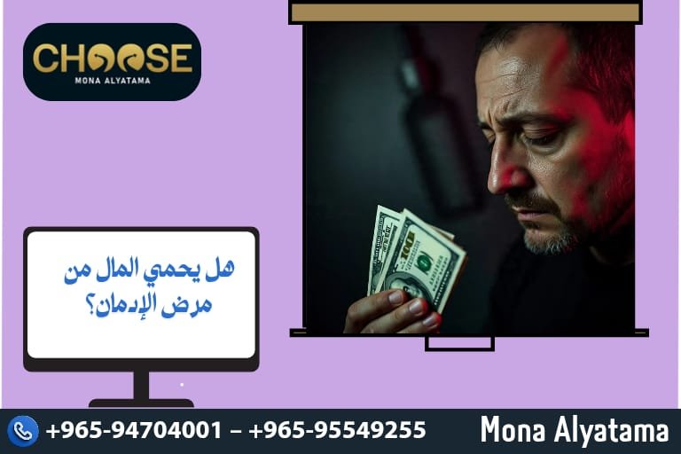 هل يحمي المال من مرض الإدمان؟
