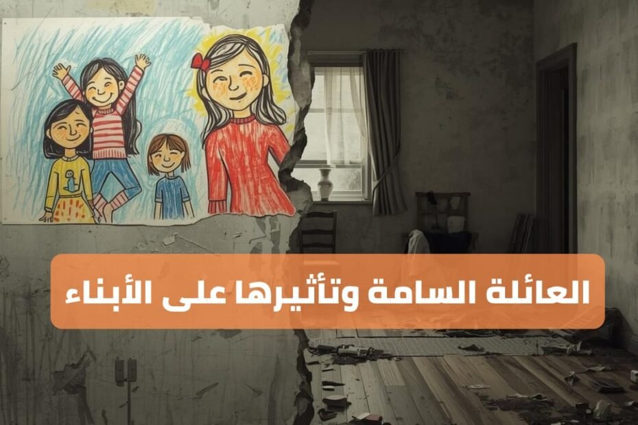 العائلة السامة وتأثيرها على الأبناء